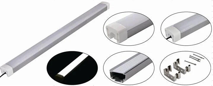 IP65 LED Tri-Proof Light LED 40W Tube Integrated, LED T8 Batten IP65 Grade