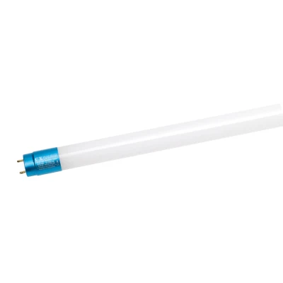 Tubo LED in vetro T8 (cappucci in alluminio)