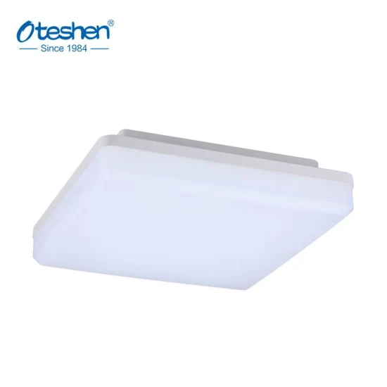 Plafoniere LED quadrate da superficie IP44 Downlight LED 15W