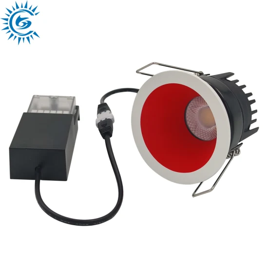 Faretto LED da incasso a LED COB dimmerabile impermeabile IP65 Firerated OEM 5W 6W 7W 8W 10W 3CCT