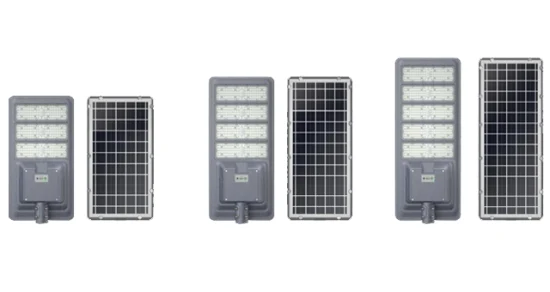 Lampione stradale da parete con sensore di movimento all-in-one per esterni, interni, impermeabile, controllo integrato, LED in alluminio, ad energia solare