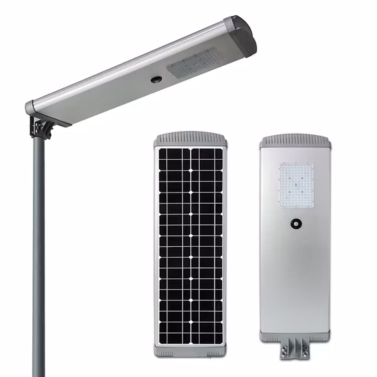 Pannello solare in alluminio Flood Street Lampione stradale per esterni Impermeabile IP65 Chip LED ad alta luminosità 50W 100W 150W 200W Lampione solare tutto in uno
